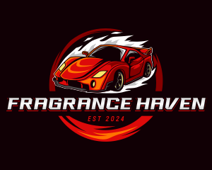 Car Racing Automotive  logo design