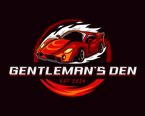 Car Racing Automotive  logo design