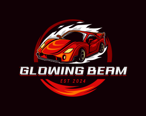 Car Racing Automotive  logo design