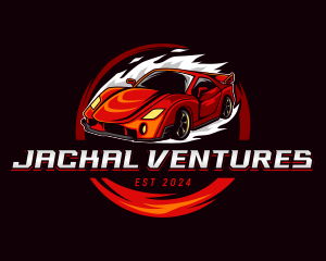 Car Racing Automotive  logo design