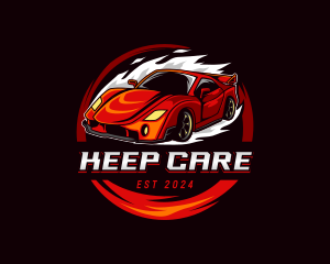 Car Racing Automotive  logo design