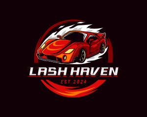 Car Racing Automotive  logo design