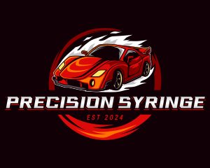 Car Racing Automotive  logo design