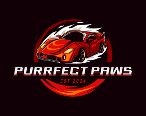 Car Racing Automotive  logo design