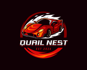 Car Racing Automotive  logo design