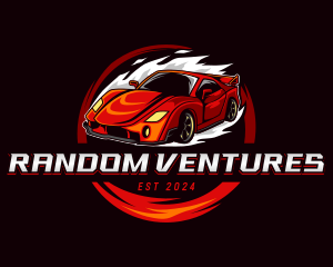 Car Racing Automotive  logo design