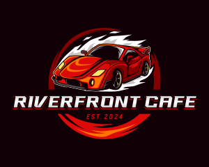 Car Racing Automotive  logo design