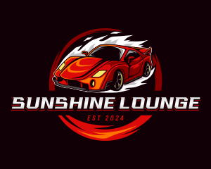 Car Racing Automotive  logo design