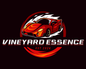 Car Racing Automotive  logo design