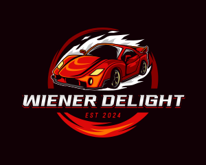 Car Racing Automotive  logo design