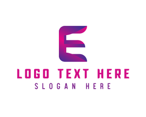 Modern - Generic Modern Tech Letter E logo design