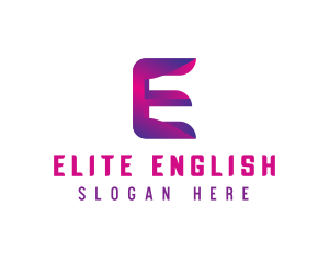 Generic Modern Tech Letter E logo design