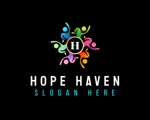 Humanitarian - Humanitarian Social Community logo design