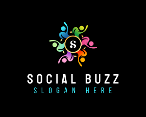Humanitarian Social Community logo design