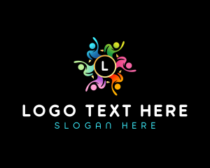 Humanitarian Social Community logo design