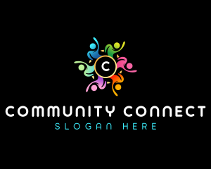 Humanitarian Social Community logo design