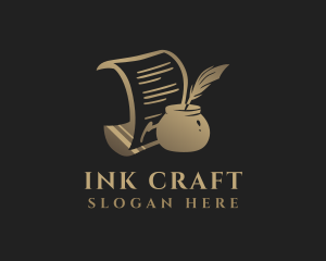 Paper Pen Ink  logo design