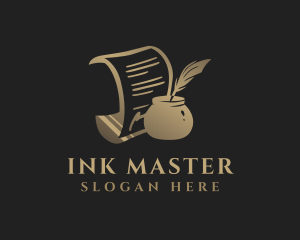 Paper Pen Ink  logo design