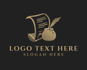 Paper Pen Ink  Logo