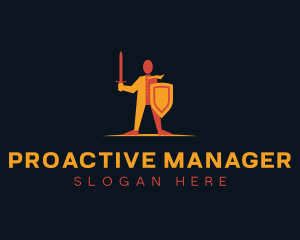 Manager - Warrior Professional Leadership logo design