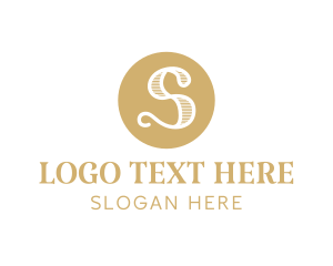 Writer - Fashion Boutique Letter S logo design