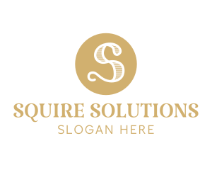 Fashion Boutique Letter S logo design