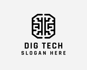 Digital Tech Programming logo design