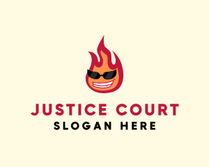 Mascot - Hot Burning Flame logo design