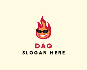 Hot Burning Flame logo design