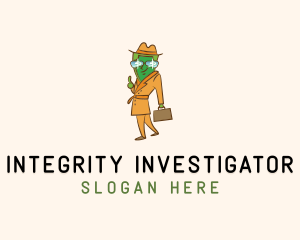 Investigator Dollar Agent logo design