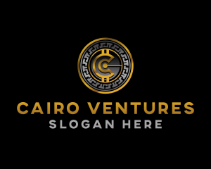 Crypto Coin Investment logo design