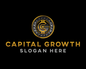 Investment - Crypto Coin Investment logo design