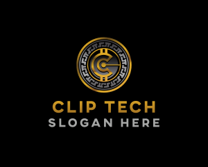 Crypto Coin Investment logo design