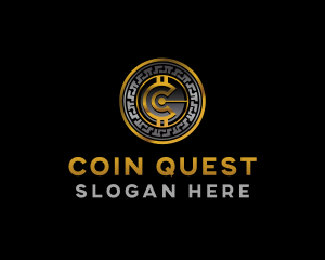 Crypto Coin Investment logo design