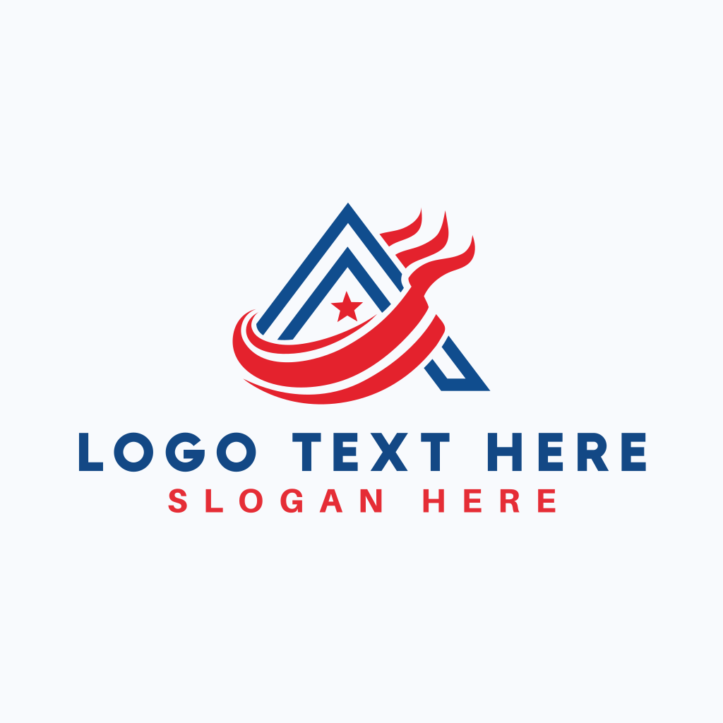 American Flag Campaign Logo | BrandCrowd Logo Maker