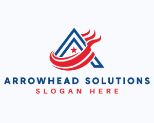 American Flag Campaign logo design