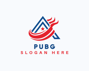 Politician - American Flag Campaign logo design