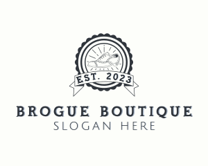 Formal Brogue Shoes logo design