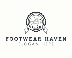 Formal Brogue Shoes logo design