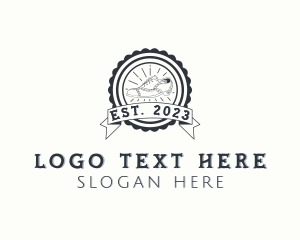 Loafer - Formal Brogue Shoes logo design