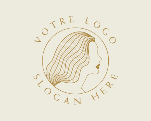Cosmetology - Elegant Feminine Woman logo design