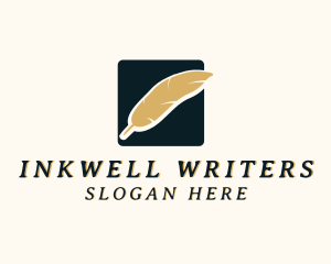 Writing - Pen Feather Writing logo design