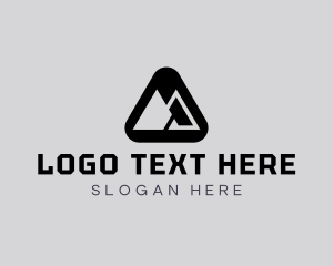 Outdoor - Modern Mountain Multimedia logo design