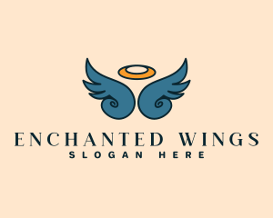 Guardian Angel Wings logo design