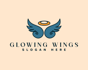 Guardian Angel Wings logo design