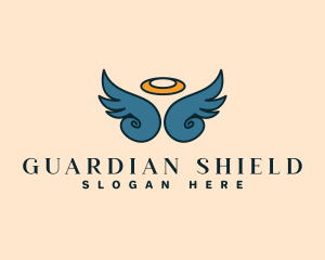 Guardian - Guardian Angel Wings logo design