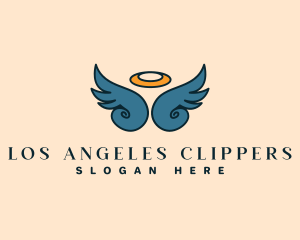 Guardian Angel Wings logo design