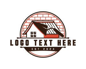 Bricks - Trowel Carpenter Masonry logo design