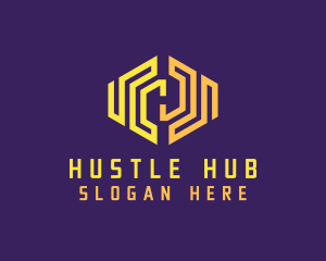 Generic Hexagon Letter H  logo design