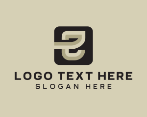 Social Media - Media Company Letter E logo design